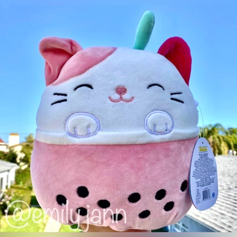 Cat in Boba🧋Plush